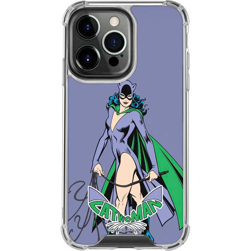 DC Comics Batman Catwoman Classic Art Pose iPhone 16 Pro Clear Case